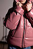 Весняні куртки для дівчаток підлітків під шкіру розмір 140-158, фото 7