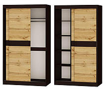 Шафа-купе 1200 Соната 2165х1200х600мм Еверест, фото 5