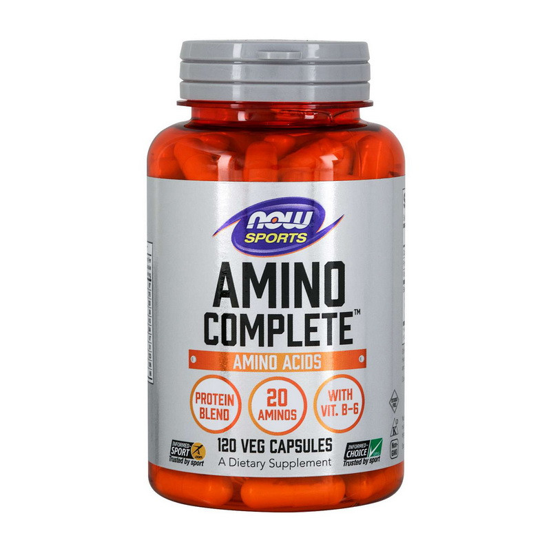 Амінокислоти Now Foods Amino Complete 120 caps