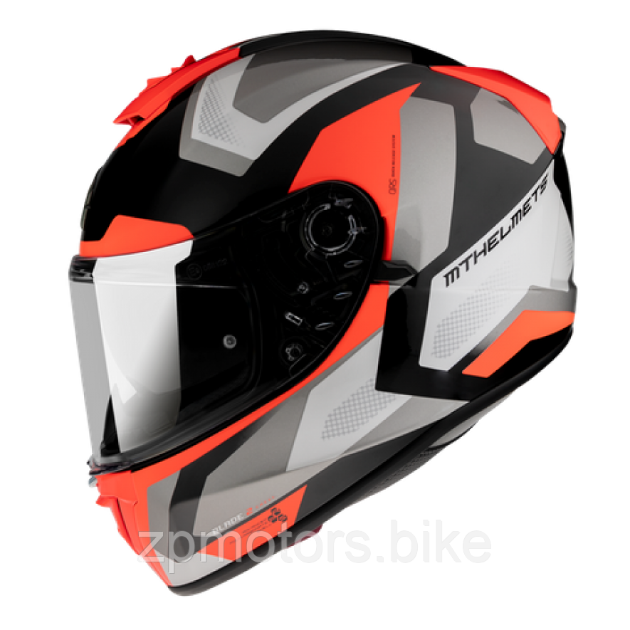 Мотошолом, шолом MT Blade 2 SV Finishline D5 Gloss Pearl Red (XL)