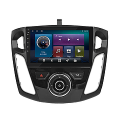 Штатна магнітола Lesko для Ford Focus III 2011-2015 екран 9" 4/32Gb/4G/ Wi-Fi/CarPlay Premium GPS Андроїд