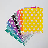 Кольорові паперові пакети 170*30*230 мм упаковка 108 шт Набір пакетів подарункових паперових маленьких, фото 2