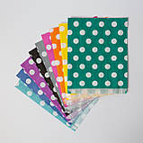 Кольорові паперові пакети 170*30*230 мм упаковка 108 шт Набір пакетів подарункових паперових маленьких, фото 10