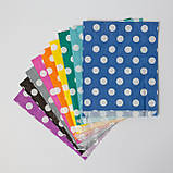 Кольорові паперові пакети 170*30*230 мм упаковка 108 шт Набір пакетів подарункових паперових маленьких, фото 9