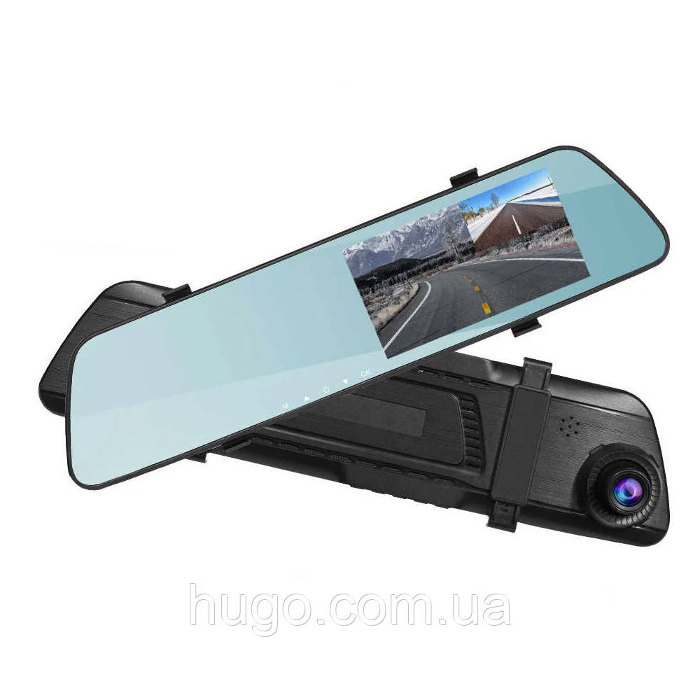 Автомобільний реєстратор дзеркало з двома камерами Dvr A29 touchscreen HD1080 / Відеореєстратор