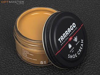 Крем світло-коричневий (натуральний) для гладкої шкіри Tarrago Shoe Cream, 50 мл, TCT31 (51)
