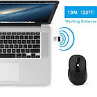 Бездротова миша Wireless Mouse G108 Чорна, фото 5