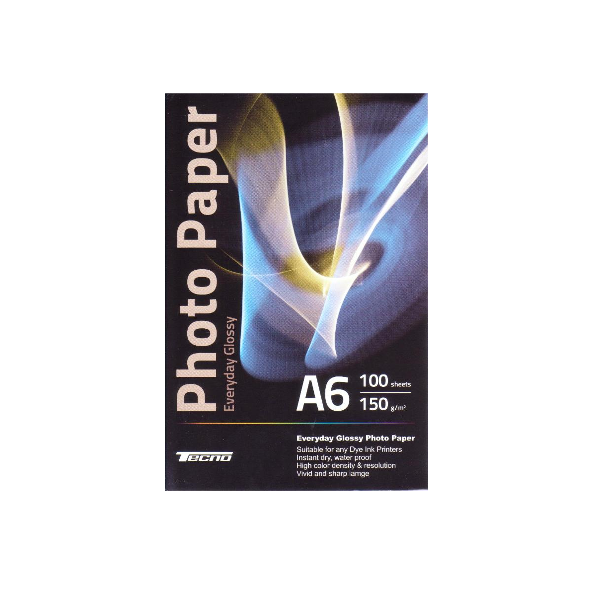 Фотопапір А6 150г/кв.м. 100 аркушів Tecno Everyday Glossy, фото 1