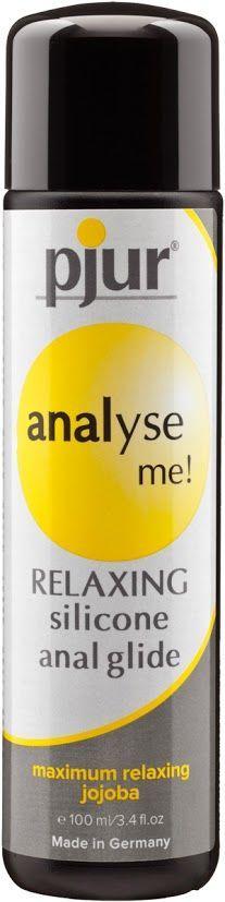 Анальна мастило pjur analyse me! Relaxing jojoba silicone 100 мл на силіконовій основі з жожоба | Promax