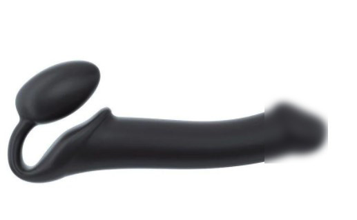 Безремневой страпон Strap-On-Me Black XL регульований | ProMax