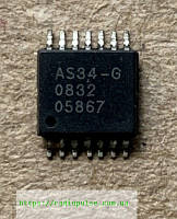 Микросхема AS34-G , smd 14pin