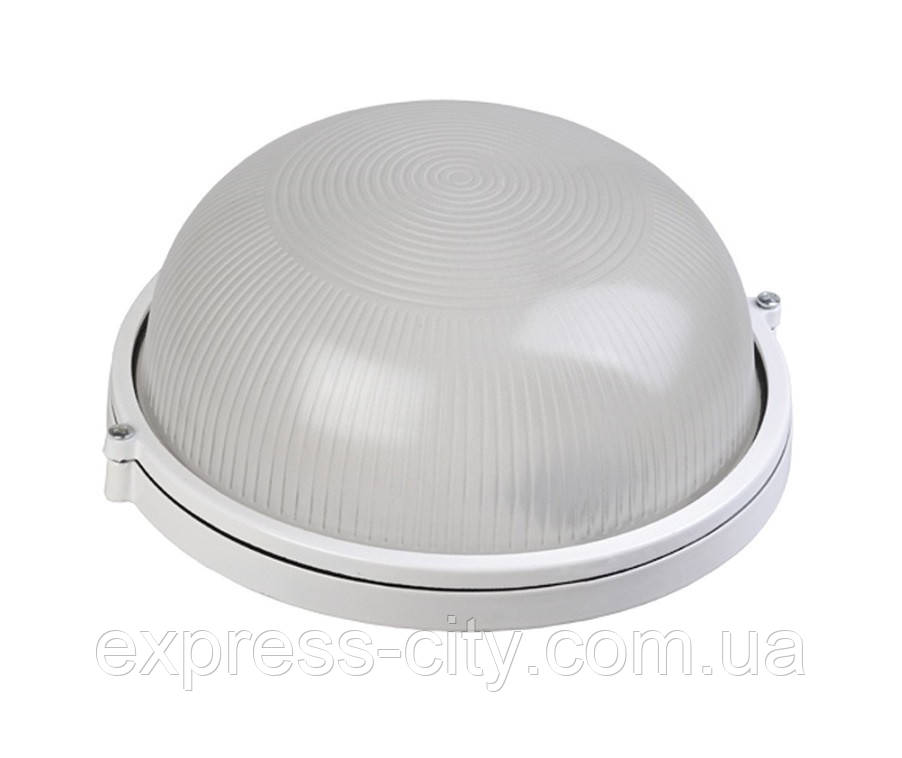 Світильник НПП1101-100W-E27-IP65 коло білий, фото 1