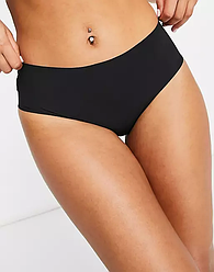 Труси жіночі Jadea сліп Італія безшовні бавовна М чорний (8000)