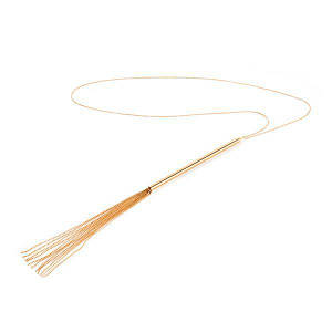 Прикраса-батіг Bijoux Indiscrets MAGNIFIQUE Necklace Whip - Gold   | Promax