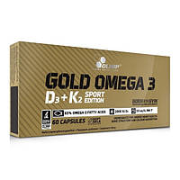 Gold Omega-3 D3+K2 Sport Edition Olimp (60 капсул)