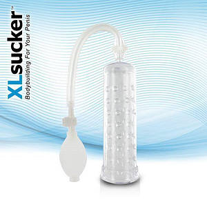 Вакуумная помпа XLsucker Penis Pump Transparant для члена длиной до 18см, диаметр до 4см   | Promax
