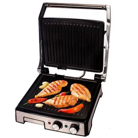 Контактний гриль притискний електричний з таймером Zepline Original 3500W, фото 1