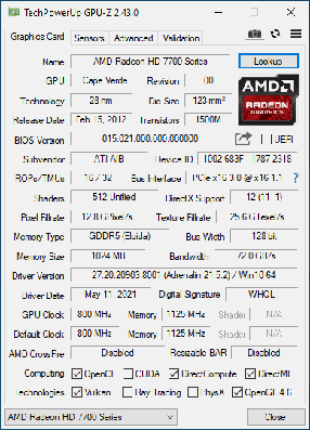 Відеокарта ATI Radeon HD7750 1GB GDDR5 128bit (DVI / HDMI), фото 2