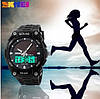 Чоловічий спортивний годинник Skmei 1049 із сонячною батареєю (Чорний), фото 4