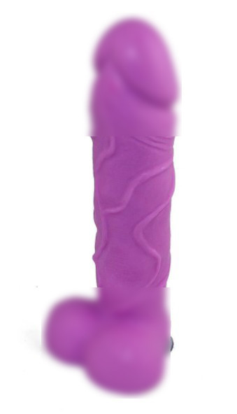 Крафтовое мило-член з присоском Чистий Кайф Violet size L натуральне | Promax, фото 1