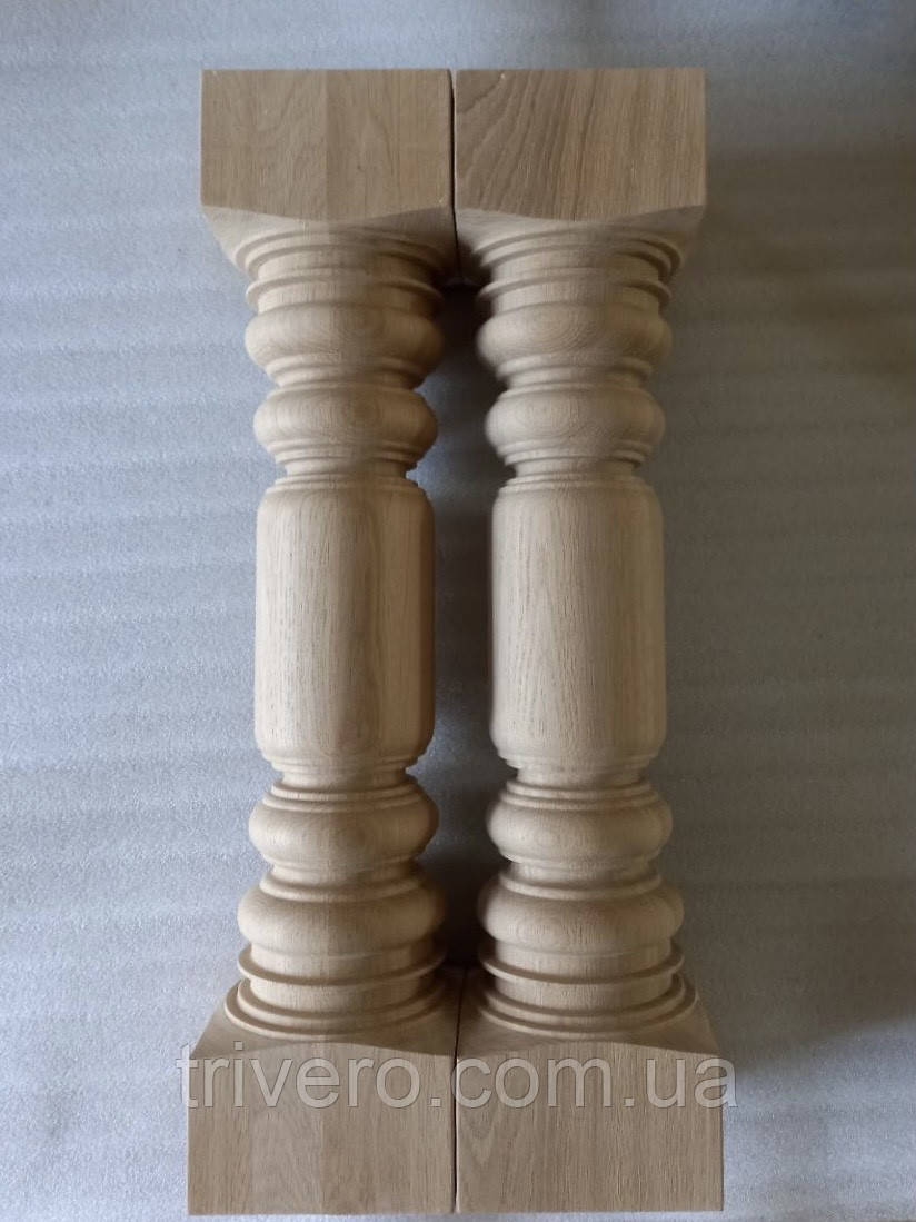 Мебельные ножки и опоры деревянные для стола большого диаметра H.7000 D.160 /  КОД: Високі - 24