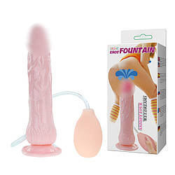 Фалоімітатор Baile Dildo With Ejaculation Pump And Suction Cup