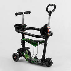 Дитячий самокат-трансформер 5в1 з Best Scooter з кошиком, фото 4