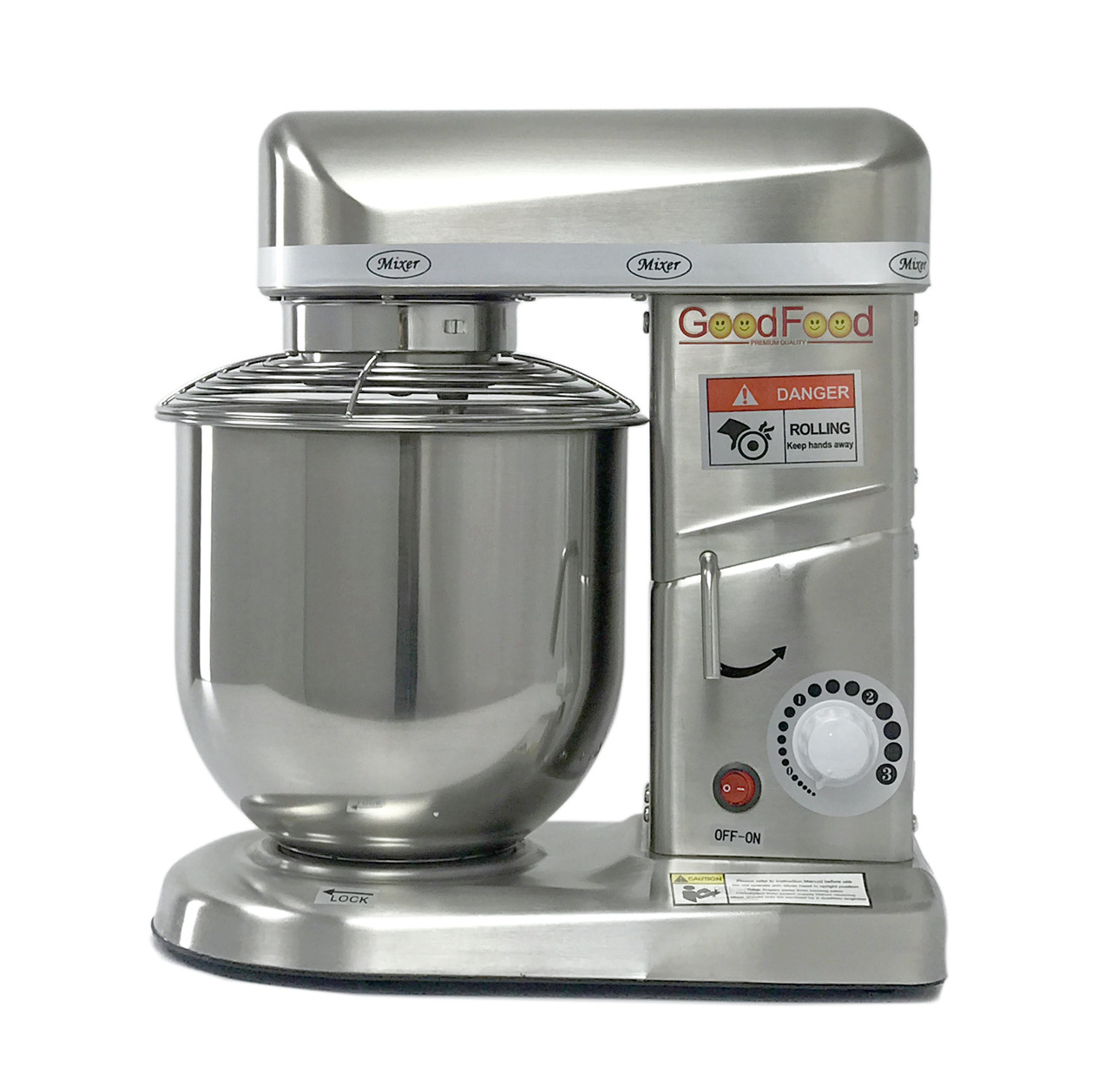 Планетарний міксер PM-B10S металік GoodFood