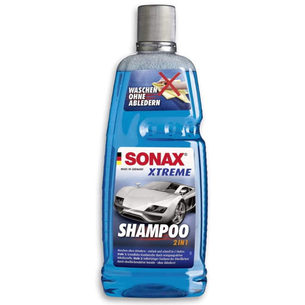 Автошампунь с активными компонентами 2 в 1 концентрат SONAX XTREME ActiveShampoo 2 in 1 1 л (215300)