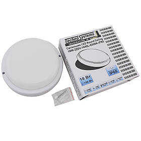 Світильник LED Round Ceiling 18W-220V-1440L-6500K-IP65 (ЖКХ коло)