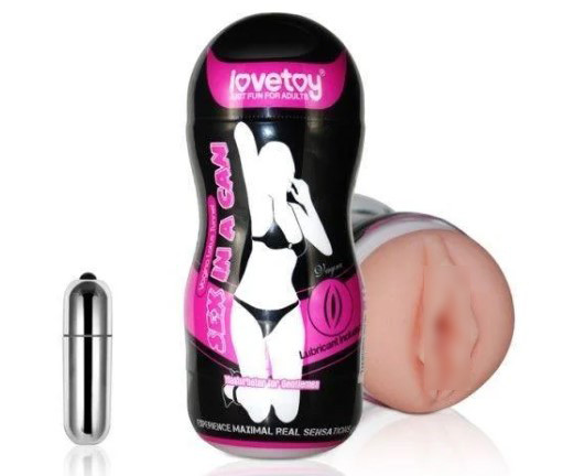 SEX IN A CAN-Мастурбатор з вібрацією Lovetoy | ProMax