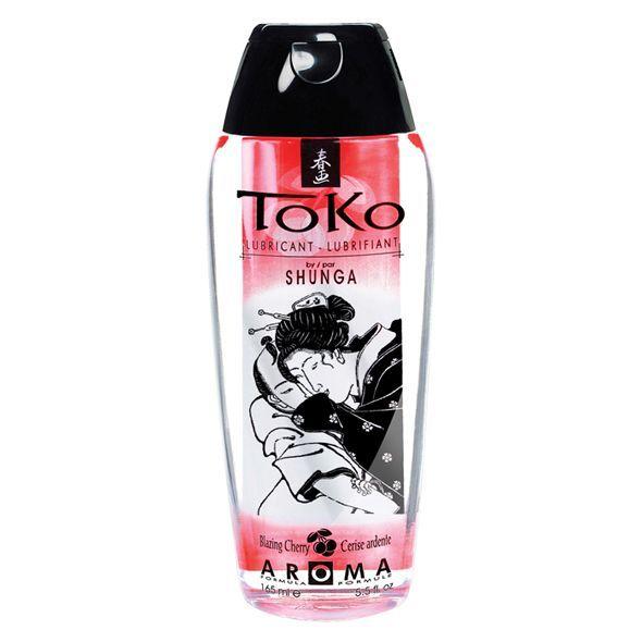 Лубрикант на водной основе Shunga Toko AROMA - Blazing Сherry (165 мл) | Promax
