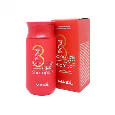 Відновлювальний шампунь з амінокислотним комплексом Masil 3 Salon Hair CMC Shampoo 150 ml
