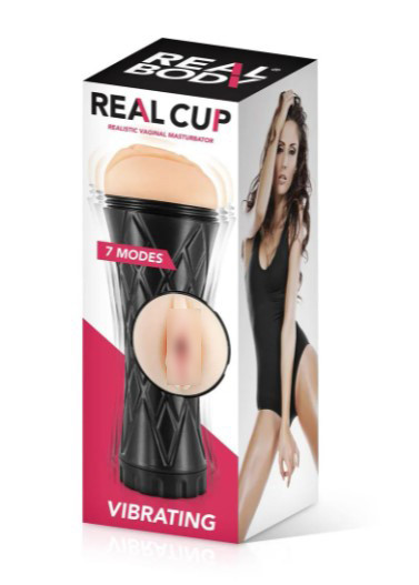 Мастурбатор вагіна Real Body - Real Cup Vagina Vibrating | Promax, фото 1