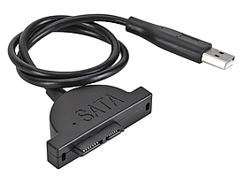 USB 2.0 кабель адаптер конвертер для SATA 13pin IDE HDD