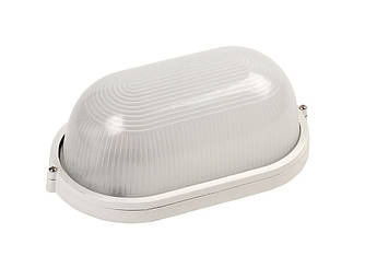 Світильник НПП1201-100W-E27-IP65 овал білий