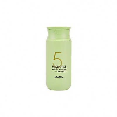 М'який безсульфатний шампунь з проробками та яблучним оцтом Masil 5 Probiotics Apple Vinegar Shampoo 150 ml