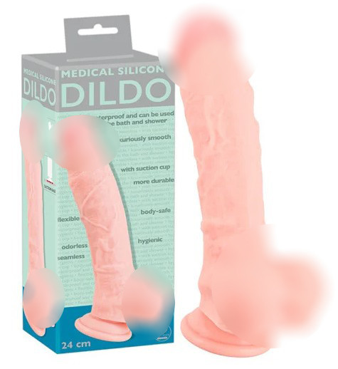 Фалоімітатор на присосці УЛЮБЛЕНЕЦЬ (24 см)   | Promax, фото 1