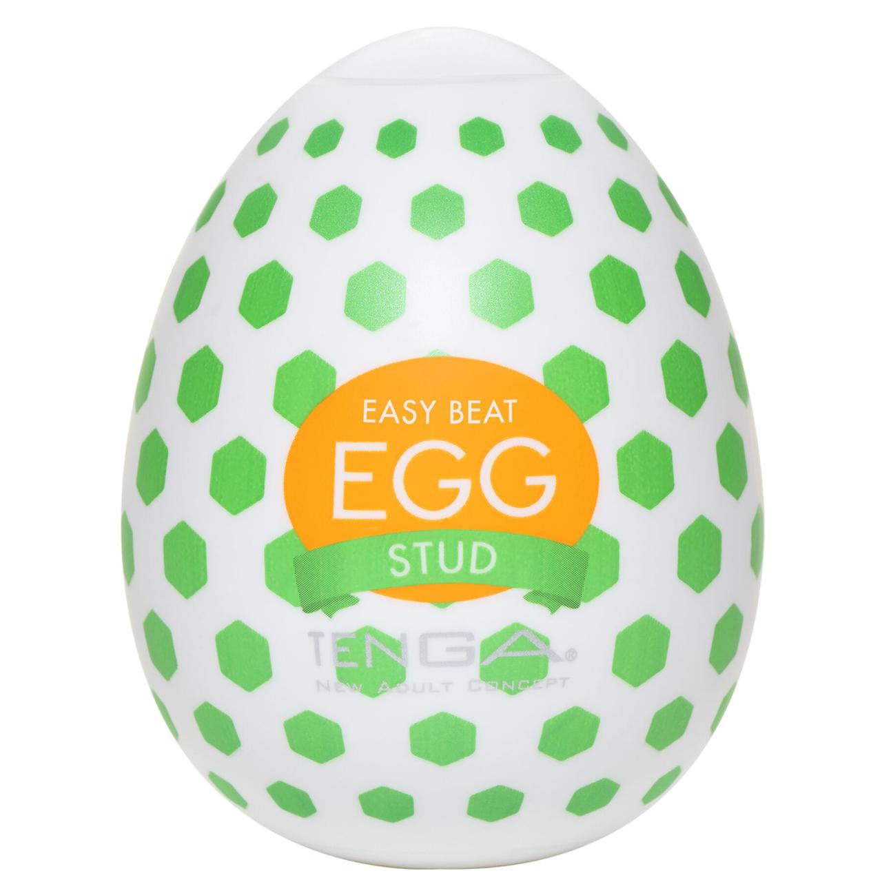 Мастурбатор-яйце Tenga Egg Stud з шестикутними виступами | Promax, фото 1