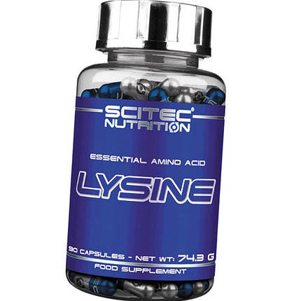 Л-лизин Scitec Nutrition Lysine 90 капс, фото 2