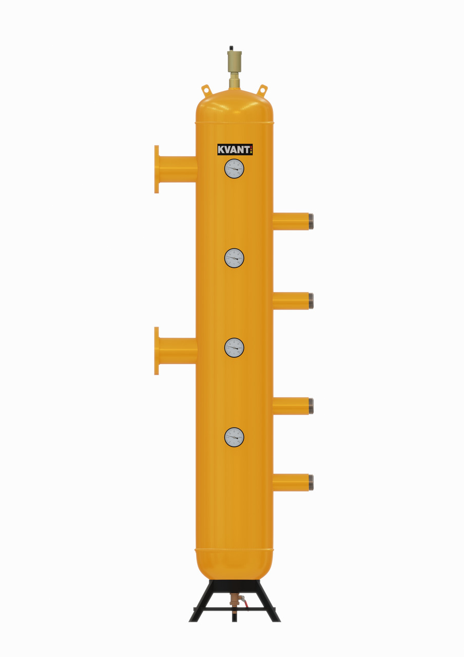 HYB-50F/2 Колектор/гідрострілка Ду50 10бар /2 контура 11/4" різбл. KVANT HYBRID
