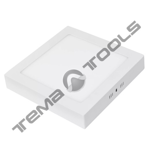 Світлодіодний світильник накладний LED Square Downlight 18W-220V-1300L-4000K Alum