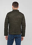Стьобана куртка Оливкова демісезонна куртка Zen-Zen розмір S, фото 2