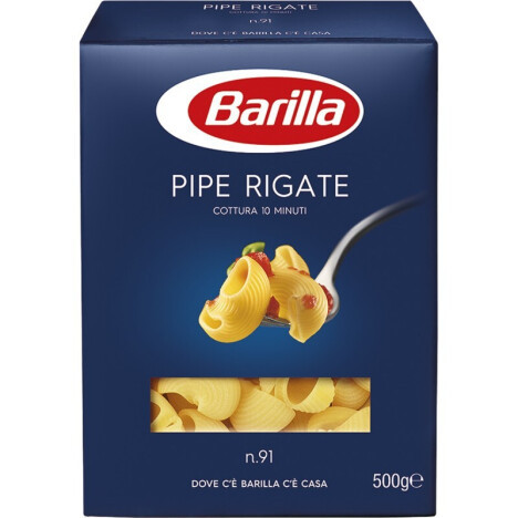 Макаронні вироби Pipe Rigate Barilla (ріжки) 500 г