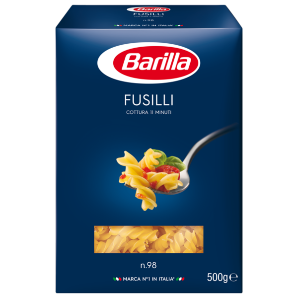 Макарони Fusilli Barilla (Спіральки) 500 гм.
