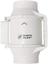 Канальний вентилятор Soler & Palau TD-160/100 N Silent, 100 мм, малошумний, фото 3