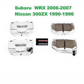 Subaru Impreza WRX 2006-2007 Задні гальмівні колодки Power Stop Z26-461 Extreme