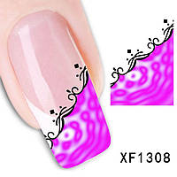 Наклейки для нігтів XF1308