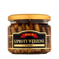 Шпроти в олії Szproty Wedzone M&K 250г