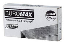 Скоби для степлера 24/6 (1000 шт.). BuroMax